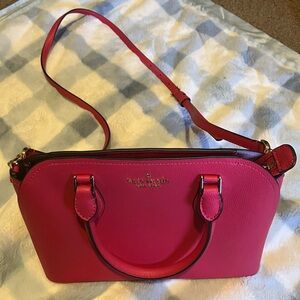 Kate Spade S338 Hot Pink Satchel